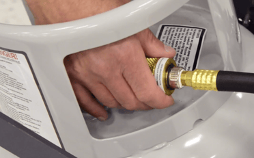 Optima XR fuel connection